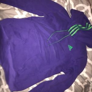 adidas purple hoodie